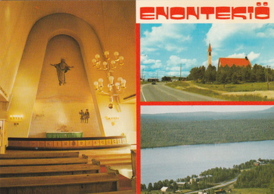 KIRKKOKORTTI - ENONTEKIÖN KIRKKO - 9