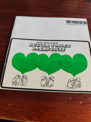 Pikkuteatteri -Tampereen teatteri esite 1972