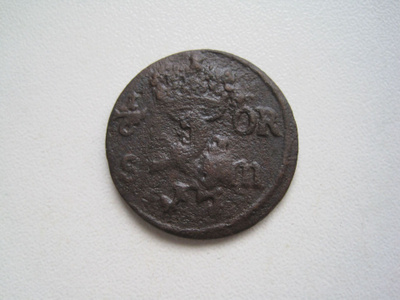 RUOTSI 1/6 ÖRE 1680. 50