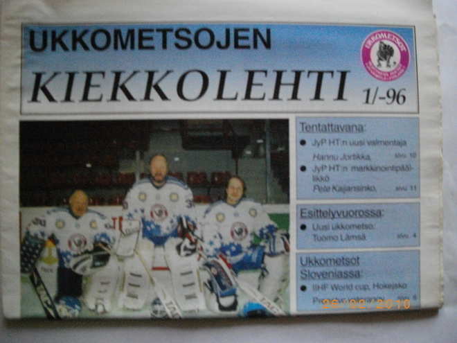 Ukkometsojen kiekkolehti 1/1996 (9.11)