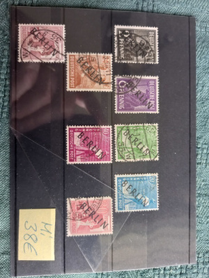 Postimerkkejä Berlin 1948 8 kpl