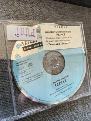 T.A.F.K.A.P. (Prince) Dinner with Delores cds