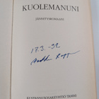 Markku Ropponen : Kuolemanuni : jännitysromaani (signeera... - pikkukuva 3