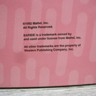 BARBIE lace-ups ASKARTELUKIRJA 1992 MATTEL - pikkukuva 3