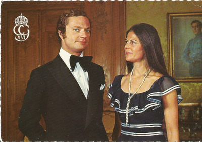Kuningas Carl Gustaf ja Silvia Sommerlath