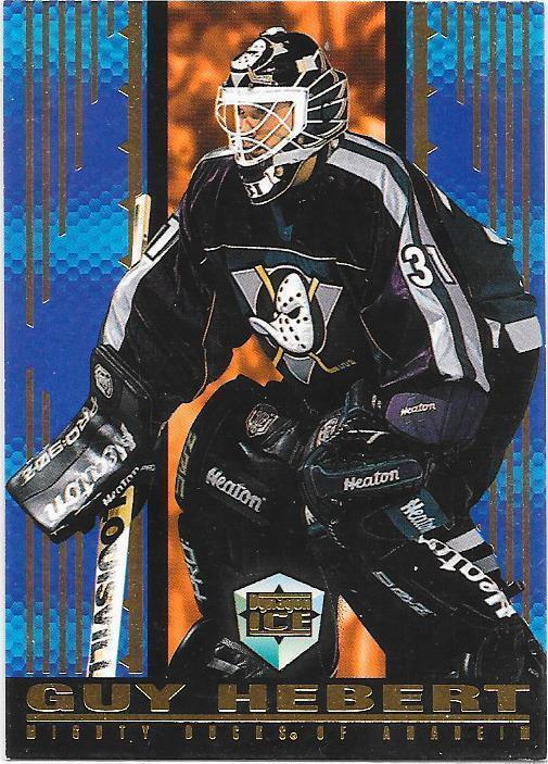 1998-99 Pacific Dynagon Ice #2 Guy Hebert Anaheim Ducks MV