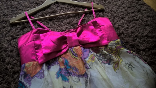 Rare Silkkimekko / Mekko / Tunika / Toppi silkkiä - koko 38