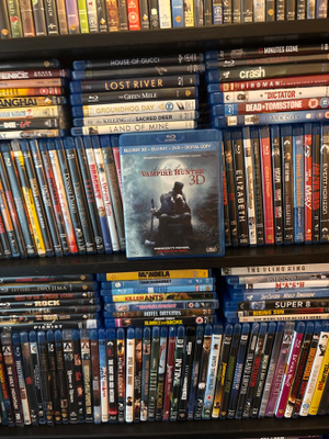 Abraham Lincoln Vampire Hunter 3D tim burton