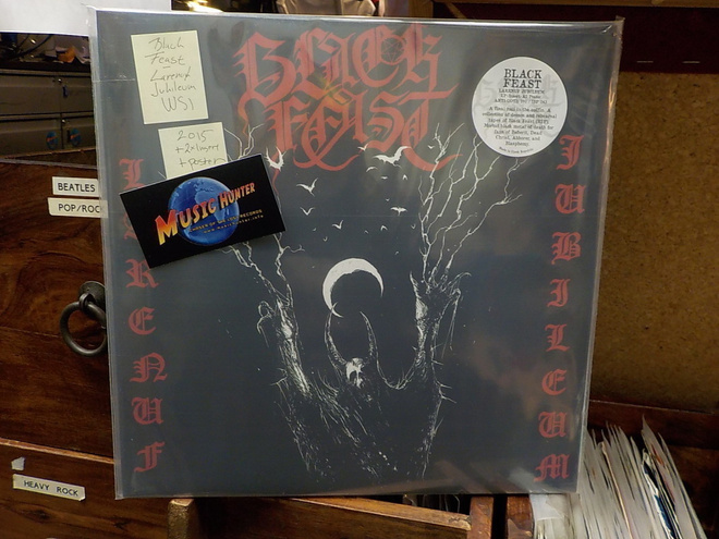 BLACK FEAST - LARENUF JUBILEUM UUSI LP +