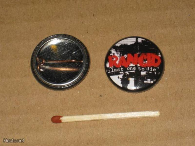 Rancid - Last One To Die rintanappi 1" (l1)