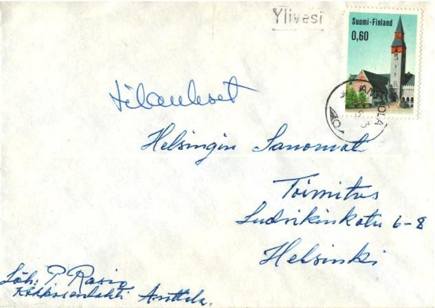 RIVILEIMA YLIVESI /ANTTOLA