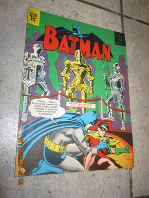 Batman n:o 4 / 1968, Sarjakustannus Oy 1 vsk
