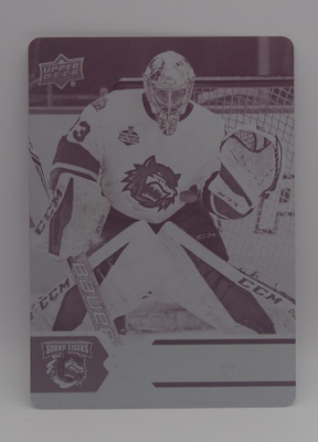 2017-18 AHL Printing plate Christopher Gibson