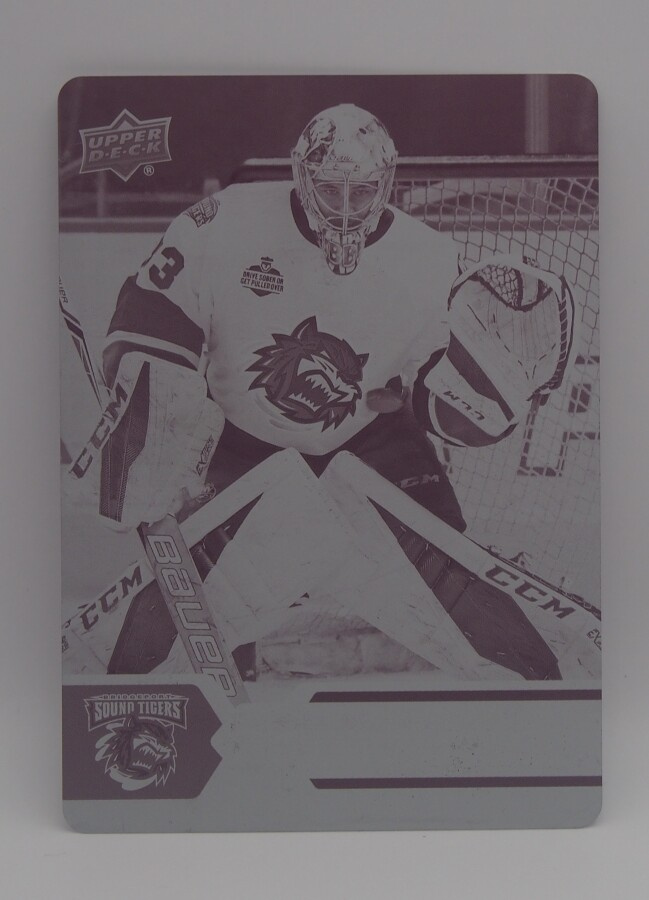 2017-18 AHL Printing plate Christopher Gibson