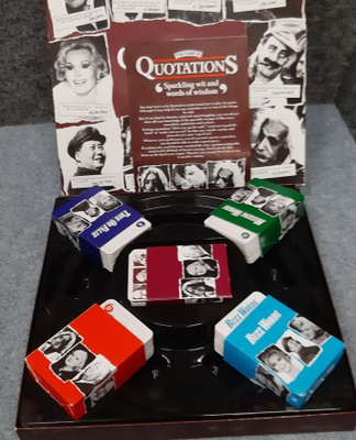 The game of Quotations . MB pelit
