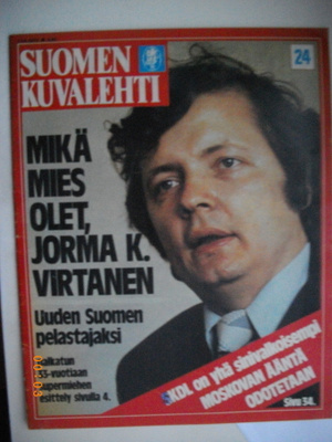 Suomen Kuvalehti Nro 24/1976. (5.3)