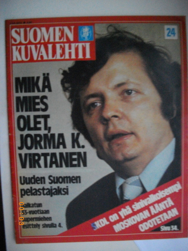Suomen Kuvalehti Nro 24/1976. (5.3)