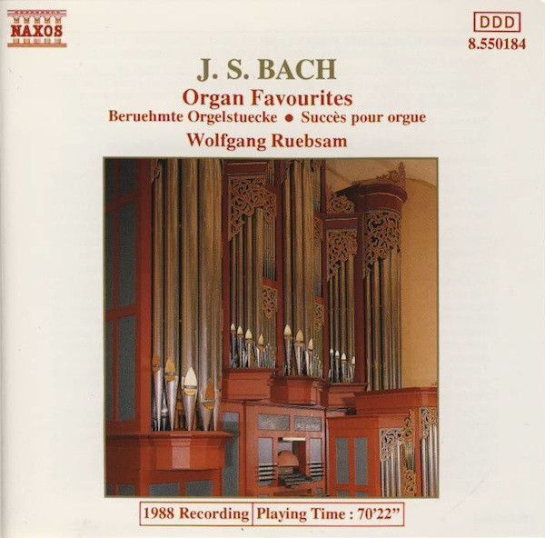J.S. Bach : Organ Favourites