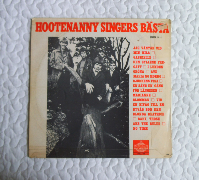 Hootenanny Singers – Hootenanny Singers Bästa - LP