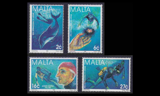 Malta 1043-6 ** Merten vuosi sukellus (1998)