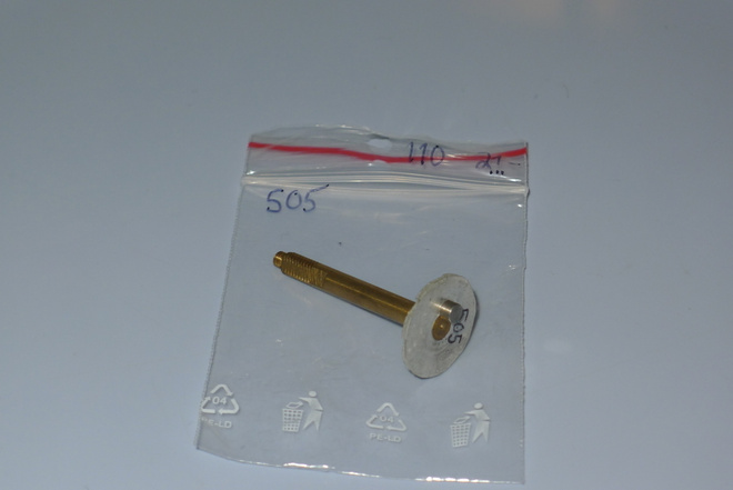 Abumatic 505 pääakseli