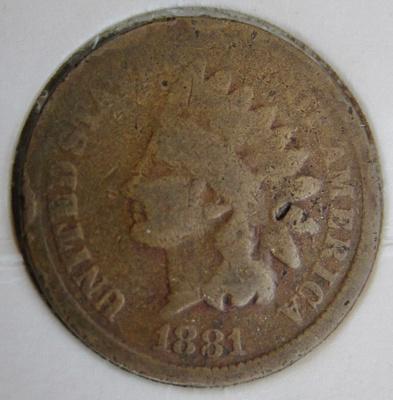 USA 1 cent 1881