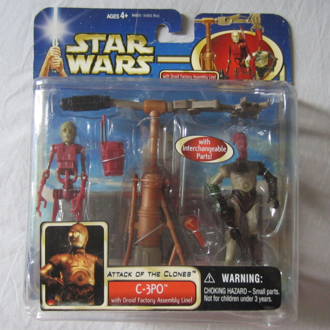 STAR WARS - EPISODE II - C-3PO Droid Factory Assembly Line