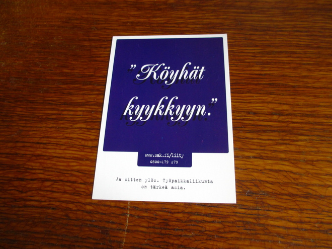 sak pk työpaikkaliikunta kulkematon