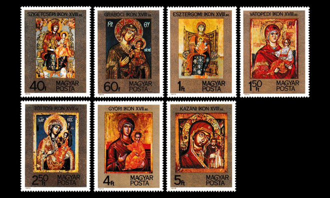 Unkari 3081-7 ** Ikoneja (1975)