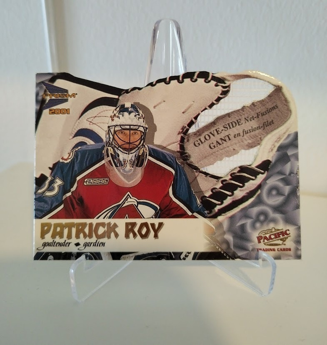 2000-01 Pacific Prism McDonald's Glove-Side Patrick Roy #2