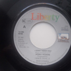 KENNY ROGERS - I DON'T NEED YOU 7 " Single - pikkukuva 1