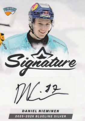 2025/26 Blueline Silver Signature  Nieminen Pelicans