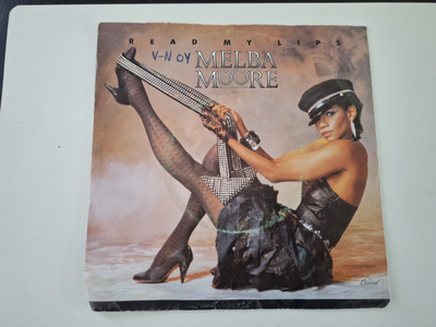 MELBA MOORE - READ MY LIPS 7 " Single