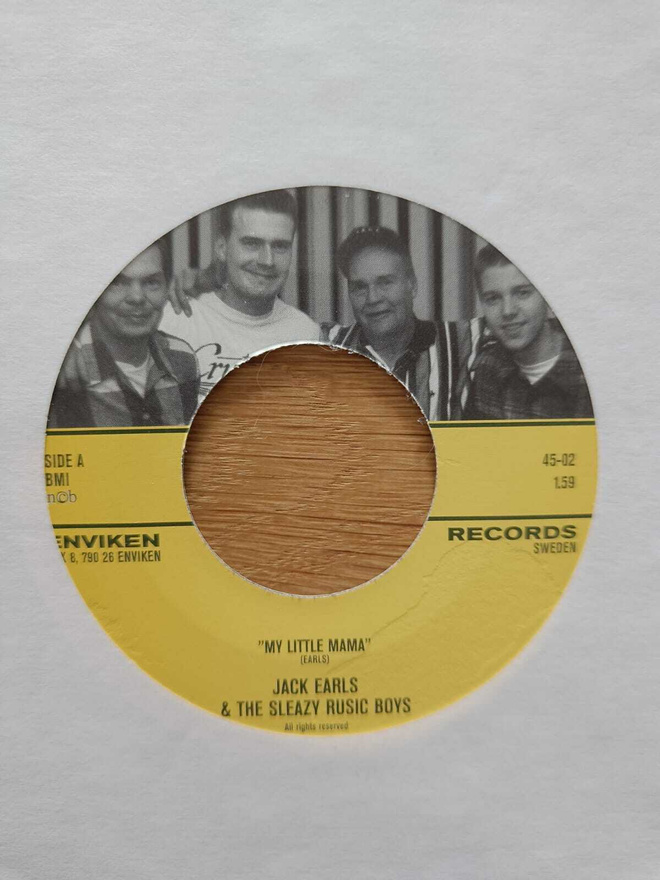 AUCTION - JACK EARLS & THE SLEAZY RUSTIC BOYS 7"