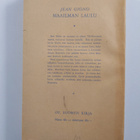 Jean Giono : Maailman laulu - pikkukuva 2