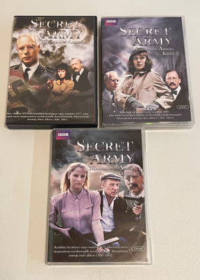 Maanalainen armeija (koko sarja) DVD