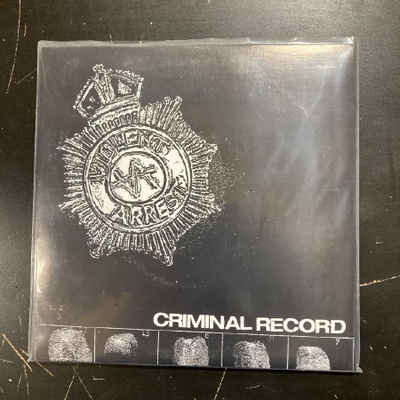 Violent Arrest - Criminal Record 2x7''