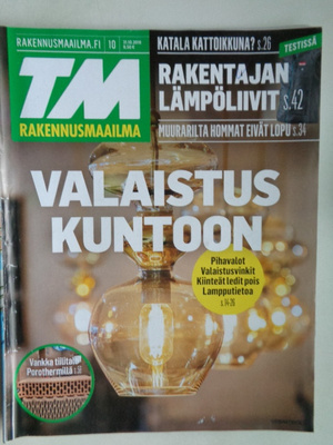 Tekniikan Maailma - Rakennusmaailma Nro 10/2018 (6.7)