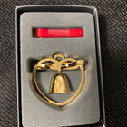 Georg Jensen Miniversio 1984 kultapinnoite - pikkukuva 1