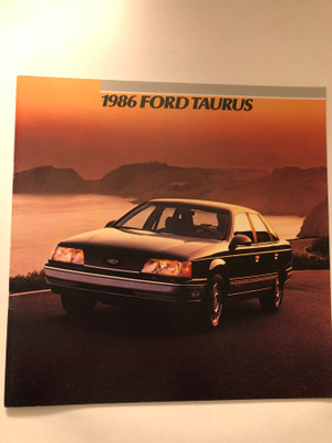 Myyntiesite - Ford Taurus - 1986