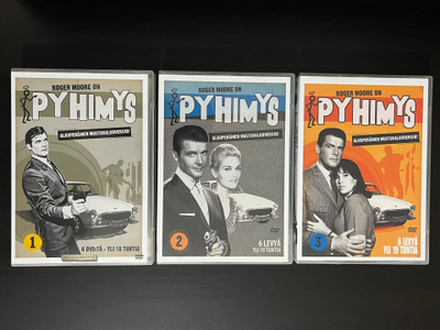 Pyhimys 1-3 Mustavalkoversio - 18xDVD
