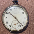 Harvinainen Eterna “Chronomètre” taskukello – vintagelöytö - pikkukuva 1