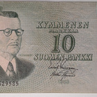 10 Markkaa 1963 ilman Litt C9629585 - pikkukuva 1