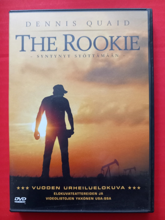 The Rookie Suomi dvd
