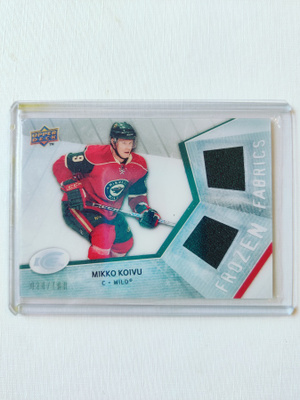 Mikko Koivu - 08-09 UD Ice Frozen Fabrics Acetate /100