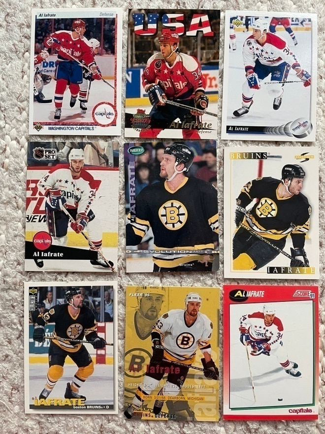 Al Iafrate Boston Capitals  9 erilaista