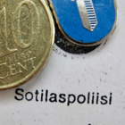 VANHA Ruuvimerkki Koulutushaara Sotilaspoliisi Mallikappale? - pikkukuva 1