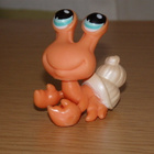 LITTLEST PET SHOP oranssi-helmiäis RAPU #188 - pikkukuva 1