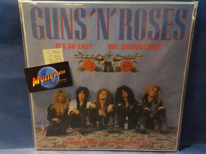 GUNS N' ROSES - IT'S SO EASY M-/M- 12'' MAXI SINGLE