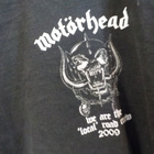 MOTÖRHEAD LOCAL CREW T-PAITA 2009 KOKO L - pikkukuva 2